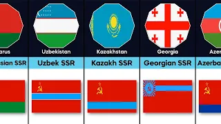 Flags of the Soviet Republics I Data Marshal