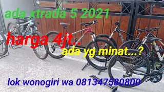 ada xtrada 5 2021 4jt saja dan ada stok2 yg lain #jualbelisepeda #mtb #polygon #xtrada #sepedabekas