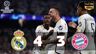 Real Madrid vs Bayern Munchen 4-3 (agg) | Highlights & Goals 2024