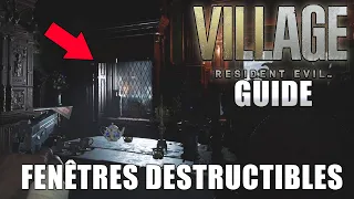 RESIDENT EVIL VILLAGE : EMPLACEMENTS DES FENÊTRES DU CHÂTEAU ( Bien aérer, c'est important ) GUIDE