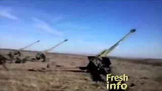 Бой Артиллерии ВСУ бьет по базе