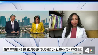 New Warning for Johnson & Johnson Vaccine: Nurse Alice on NBCLA