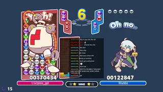 [Puyo Puyo Tetris AI] Zetris vs Wumbo (6) - Swap (50k Rating denied)