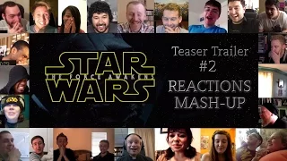 ✅ Star Wars The Force Awakens Teaser Trailer #2 Reactions Mash-up. You will love this!