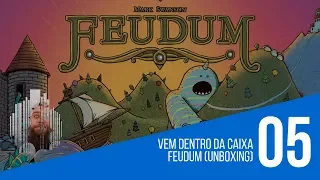 Vem Dentro da Caixa 05 - Feudum (Unboxing) (Ludofy)