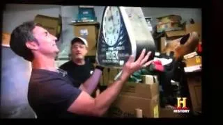 WBEX Clock on American Pickers