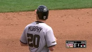 WSH@SF: Murphy pulls an RBI double off the wall