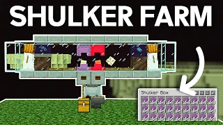 EASIEST SHULKER DUPE FARM 1.20 - Minecraft Bedrock Edition