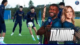 ⚽️ Paris Saint-Germain - Montpellier HSC: training session live from the Campus PSG 🔴🔵