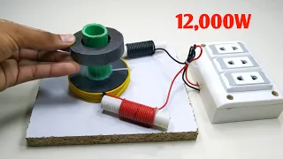 12000W 220V Electric Energy Generator Copper Wire Permanent Magnet Self Electricity