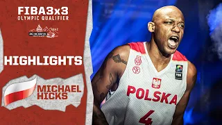 Michael "GOLD? in the bank" Hicks | Highlight Mixtape | FIBA 3x3 Olympic Qualifier