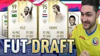 OMG NE PICA 99 PELE SI 95 CRUYFF in FIFA 19 DRAFT SPRE GLORIE #66