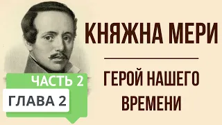 Герой нашего времени. 2 глава. Княжна Мери. Часть 2. Краткое содержание