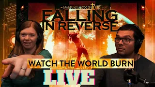 🔥Watch The World Burn LIVE is UNREAL👀 Falling in Reverse.
