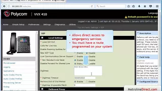 How to Program Polycom IP Phone Digitmap