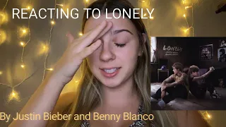 Reaction to LONELY- JUSTIN BIEBER AND BENNY BLANCO