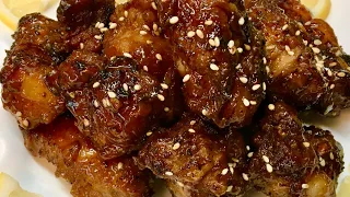 Honey-Lemon Glazed Spare Ribs