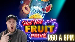Hot Hot Fruit R60 a spin! Lottostar Reel Rush Privé