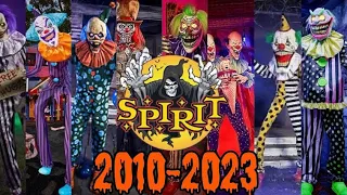 The Evolution of Spirit Halloween Clown Animatronics (2010-2023)