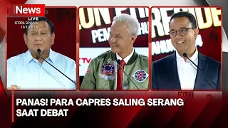 [Full] Panas! Debat Ketiga Pemilu 2024, Para Capres Saling Serang