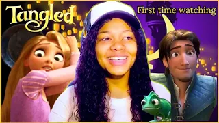 Watching Disney's *TANGLED* FOR THE FIRST TIME  Ever!!...