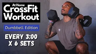 At Home CrossFit® Workout | CrossFit® Workout With Dumbbells Only