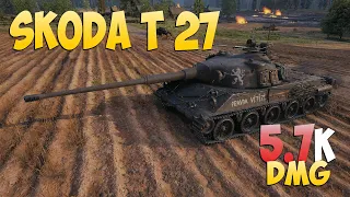 Skoda T 27 - 6 Kills 5.7K DMG - Sure! - World Of Tanks