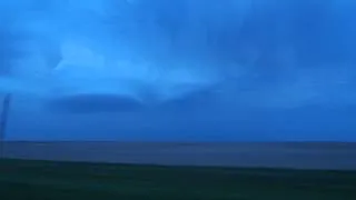 1251km chase fro TX to NE, beautiful lightning show supercell