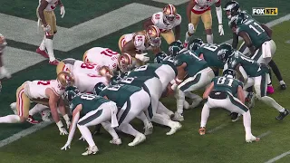 A.J. Brown sets up Eagles for Tush Push