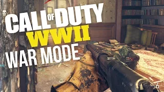 Call of Duty WW2 Multiplayer Gameplay - WAR MODE (NEW MODE) Exclusive