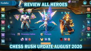 Review All Heroes Game Chess Rush Update August 2020