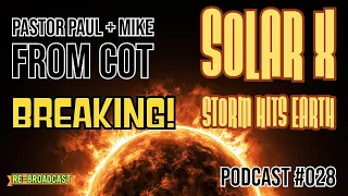 Paul lelkész és Mike az Időtanácstól megvitatják a Solar X-et