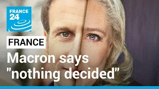 Macron says "nothing decided", next two weeks "decisive" • FRANCE 24 English