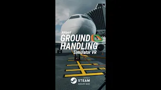 Airport Ground Handling Simulator VR. Be careful!