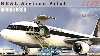A300 Release Day Party | FRAME GEN MOD | Real Airbus Captain | UPS Heavy Freight | #msfs2020 #a300