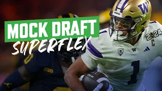 Superflex Dynasty Rookie Draft + Post-Combine Takeaways - Dynasty Fantasy Football