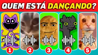 ADIVINHE QUEM TÁ DANÇANDO! Catnap, Gegagedigedagedago, Banguela, El Gato, Pomni, Chipi Chipi Chapa