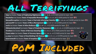 All 10 Terrifying Towers Raid in JToH (I Did ToOLC)