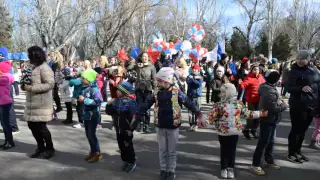 Крым Феодосия День защитника Отечества 23 февраля 2016 2