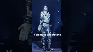 Michael Jackson in the closet live Brunei 1996.