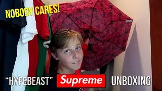 $200 "Hypebeast" Supreme Unboxing! *heat supreme trade or drop*