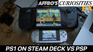 Duckstation On Steam Deck Vs Sony PSP - Affro's Curiosities EX