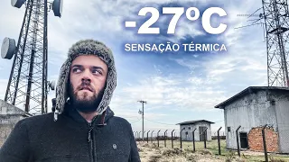 The harsh winter in the coldest place in Brazil (Thermal Sensation -27ºC)