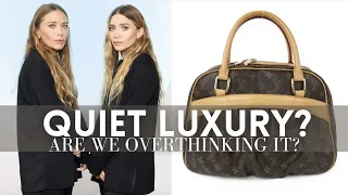 Quiet Luxury, Mary-Kate & Ashley Olsen Style, Tik Tok Trends and Are We Overthinking it?