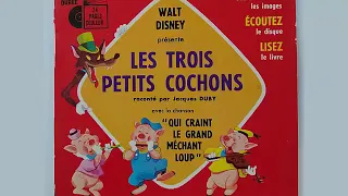 LES 3 PETITS COCHONS VINYLE 1971