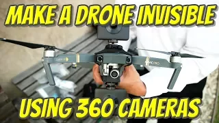 Make a drone INVISIBLE using almost any 360 camera (I used Xiaomi Mijia MI SPHERE 360 camera)