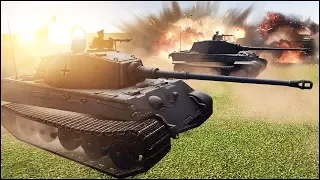 30 ISU-152 vs 10 KING TIGERS - RobZ Mod Range Addon - MoW Assault Squad 2 - Editor Scenario #108