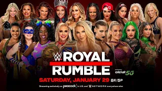 WWE Royal Rumble January 29, 2022 | All announced matches till now