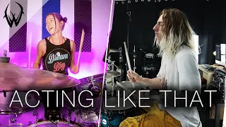 Wyatt Stav Ft. Lindsey Ward - YUNGBLUD - Acting Like That (Drum Cover)