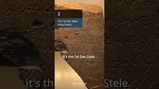 The Tel Dan Stele, Archaeological Evidence for the Bible’s King David and Ancient Israel